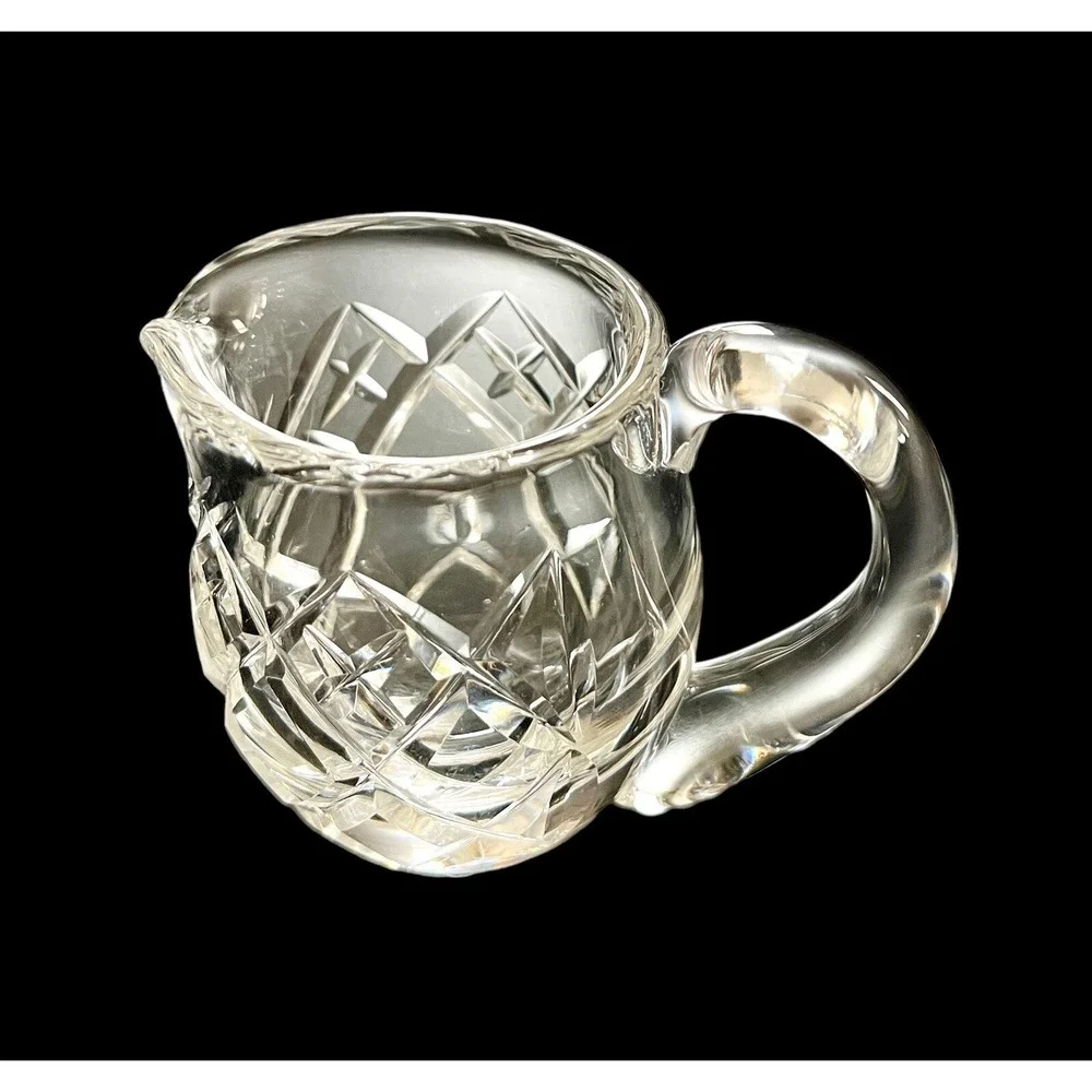 Waterford Crystal Small or Mini Creamer 2.5" Tall Perfect - Picture 4 of 9